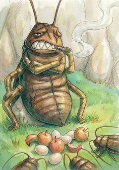 Card art: Thief Bug Female