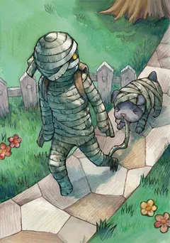 Card art: Mummy