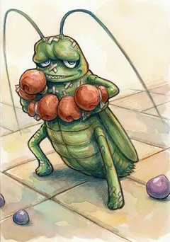 Card art: Thief Bug Male