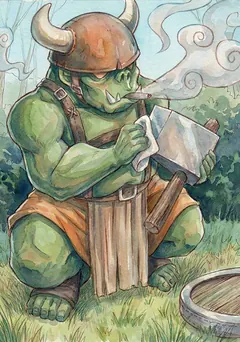 Card art: Orc Warrior