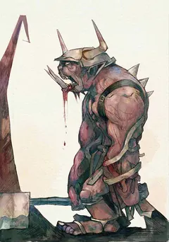 Card art: Orc Zombie