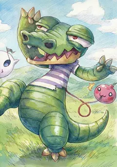 Card art: Alligator