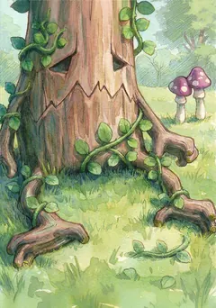 Card art: Elder Willow