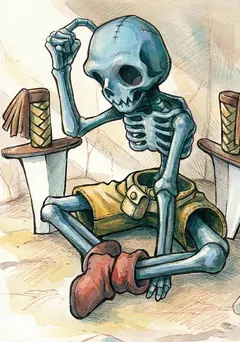 Card art: Soldier Skeleton