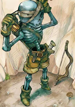 Card art: Archer Skeleton